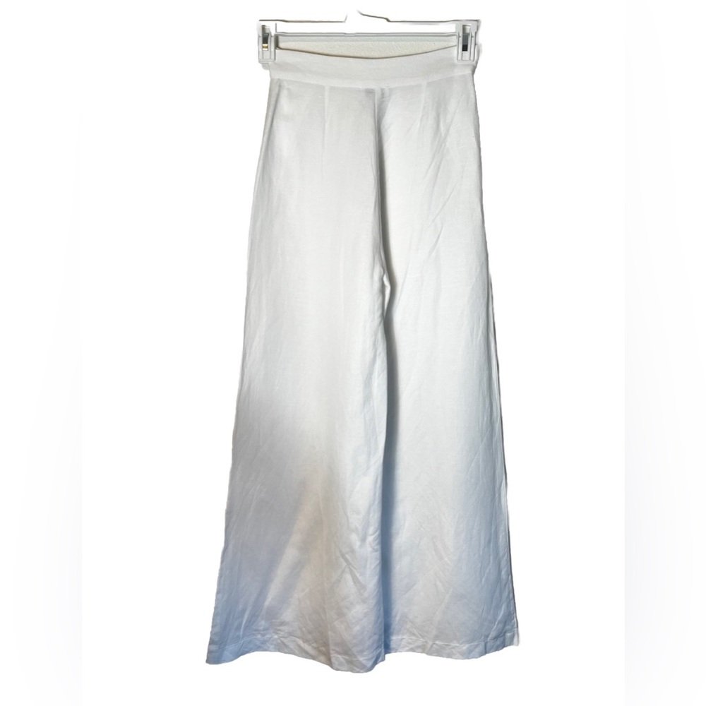 Paolita Women's White Nautical Flare-Leg Trouser Pants Size XS - Picture 5 of 7